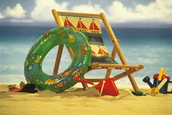 Tips on Decorating Children`s Rooms — Storing those Beach Toys!