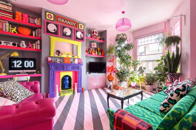Photo of maximalism living room to illustrate making your space uniquely you.