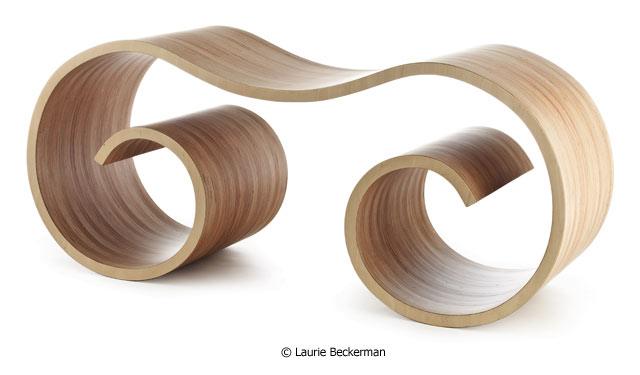 Laurie Beckerman Ionic bench