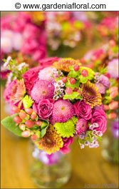 floral wedding arrangement