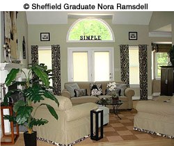 Living Room Interior Nora Ramsdell