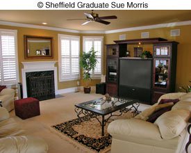 NYIAD Student Sue Morris interior design
