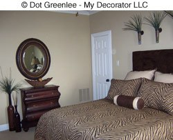 Susan Dot Greenlee bedroom